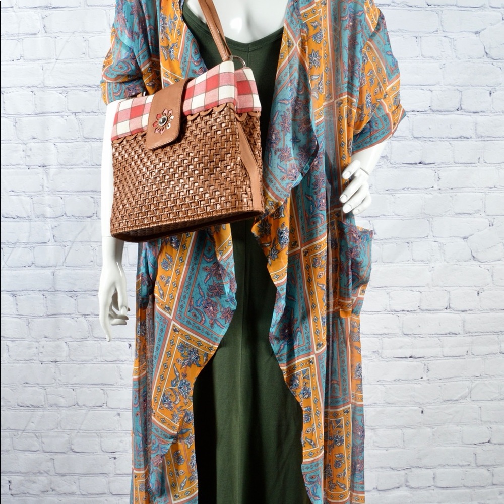 NWT Zenana Plus Size V Neck Green Maxi Dress With Pockets Various - Picture 5 of 10